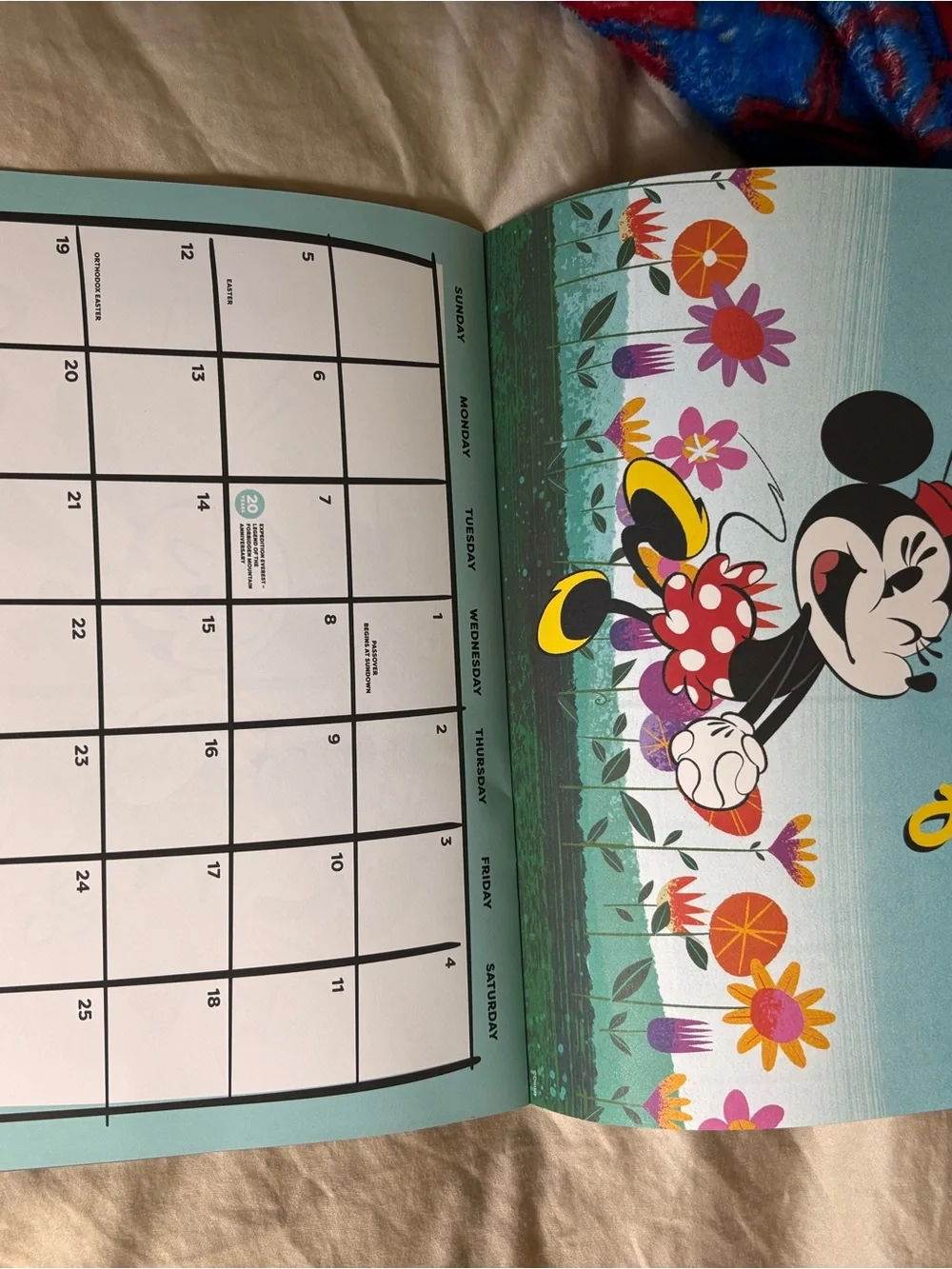Walt Disney World 2026 Calendar